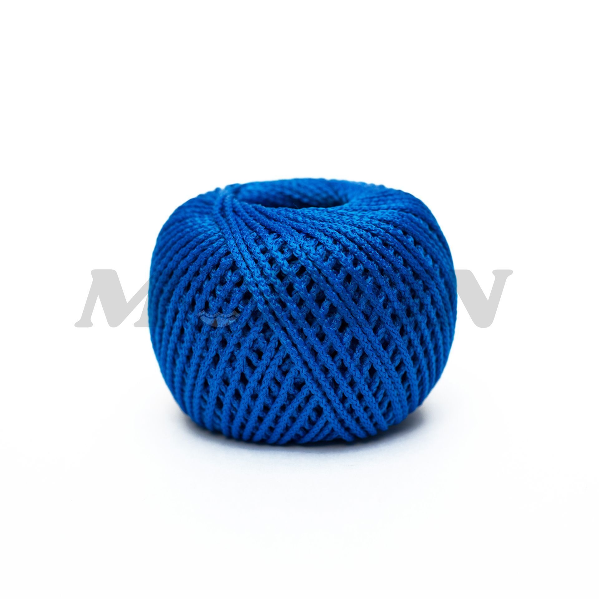 Шнур вязаный  полипропиленовый Ф 1,5 мм клубок 110 м.п. синий